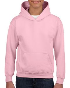 Gildan GI18500B - Sweat-Shirt Capuche Enfant Light Pink