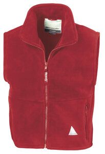 Result R37J - Bodywarmer Polaire Enfant Rouge