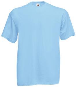 Fruit of the Loom SC221 - T-Shirt Homme Manches Courtes 100% Coton Sky Blue