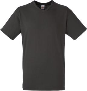 Fruit of the Loom SC22V - T-Shirt Homme Col V Coton