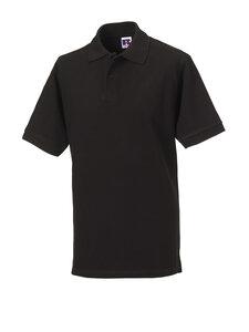Russell RU569M - Polo Maille Piquée Homme Noir