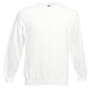 Fruit of the Loom SC163 - Sweatshirt Homme Blanc