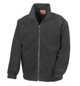 Result R36A - Veste Polaire Zippée Noir