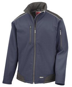 Result R124 - Veste Ripstop Softshell Navy/Black