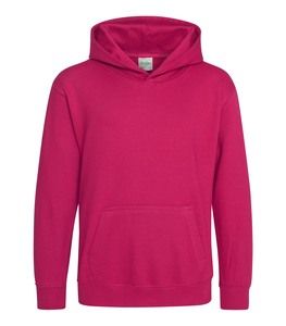 AWDis Hoods JH01J - Sweat-shirt à capuche Enfant Hot Pink