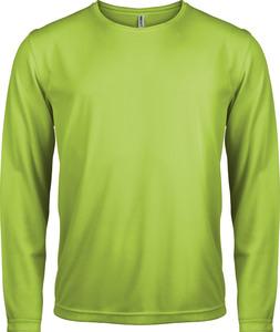 ProAct PA443 - T-Shirt Sport Manches Longues Lime