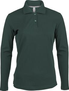 Kariban K244 - POLO MANCHES LONGUES FEMME Forest Green