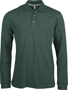 Kariban K243 - POLO MANCHES LONGUES Forest Green