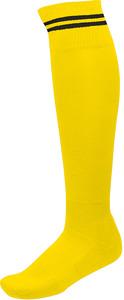 ProAct PA015 - STRIPED SPORTS SOCKS > CHAUSSETTES DE SPORT RAYÉES Sporty Yellow / Black