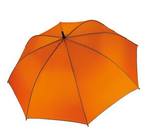 Kimood KI2006 - PARAPLUIE DE GOLF OUVERTURE AUTOMATIQUE Orange / Dark Grey