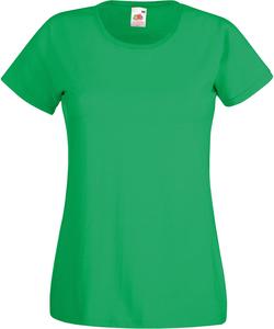 Fruit of the Loom SC61372 - T-Shirt Femme Coton Kelly Green