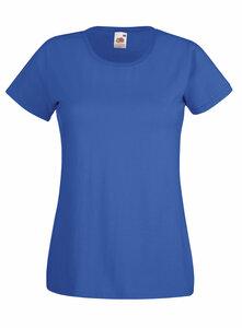 Fruit of the Loom SC61372 - T-Shirt Femme Coton Royal Blue