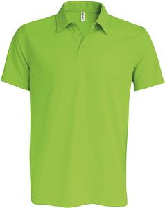 ProAct PA482 - POLO SPORT MANCHES COURTES Lime