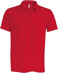 ProAct PA482 - POLO SPORT MANCHES COURTES Rouge