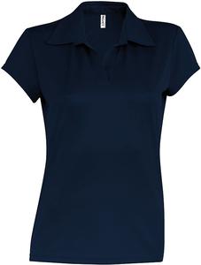 ProAct PA483 - POLO SPORT MANCHES COURTES FEMME Navy/Navy