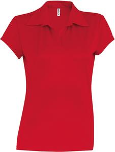 ProAct PA483 - POLO SPORT MANCHES COURTES FEMME Rouge