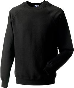 Russell RU7620M - Sweat-Shirt Manches Raglan Black/Black