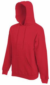 Fruit of the Loom SC244C - Sweatshirt homme avec capuche Rouge