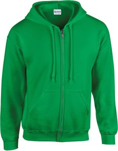 Gildan GI18600 - Sweat-Shirt Homme Zippé avec Capuche Irish Green