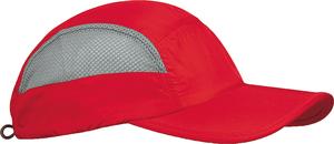 K-up KP206 - CASQUETTE SPORT PLIABLE Red/ Grey