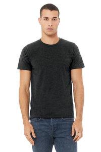 Bella+Canvas BE3413 - T-SHIRT HOMME TRIBLEND COL ROND Charcoal-Black Triblend
