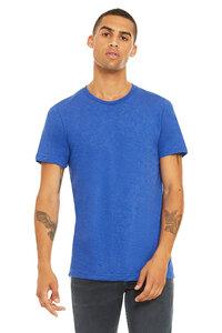 Bella+Canvas BE3413 - T-SHIRT HOMME TRIBLEND COL ROND True Royal Triblend