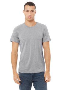 Bella+Canvas BE3413 - T-SHIRT HOMME TRIBLEND COL ROND Athletic Grey Triblend