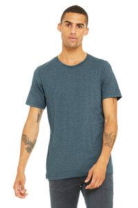 Bella+Canvas BE3413 - T-SHIRT HOMME TRIBLEND COL ROND Steel Blue Triblend