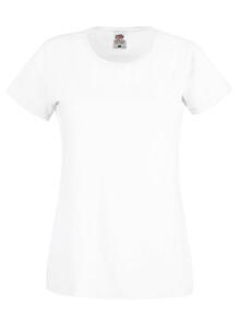 Fruit of the Loom SC61420 - T-shirt Original Femme Blanc