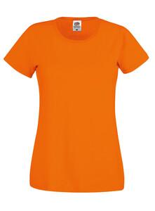 Fruit of the Loom SC61420 - T-shirt Original Femme Orange