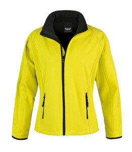 Result R231F - Veste Softshell "Printable" Femme Yellow / Black