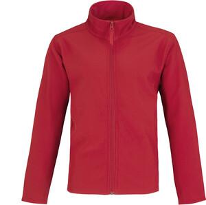 B&C CGJUI62 - Veste Softshell Homme Red/Warm Grey