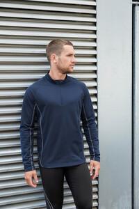 Proact PA335 - Sweat running 1/4 zip homme Sporty Red