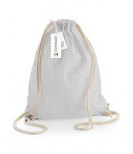 Westford Mill W810 - EarthAware™ Organic Gymsac Light Grey