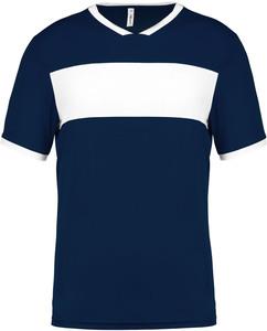 Proact PA4000 - Maillot manches courtes adulte Sporty Navy / White