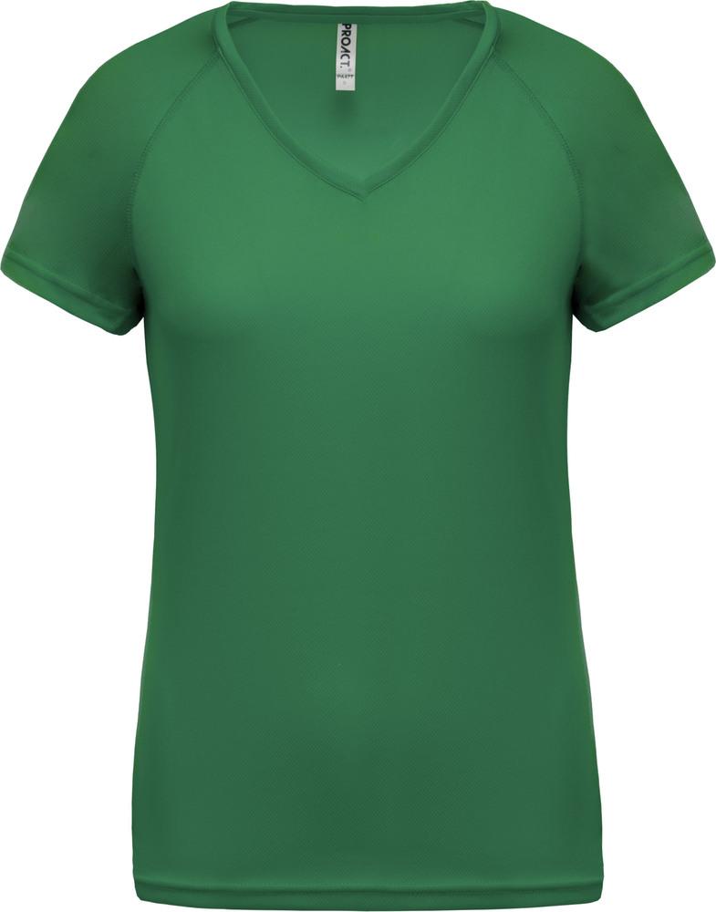 Proact PA477 - T-shirt de sport manches courtes col v femme