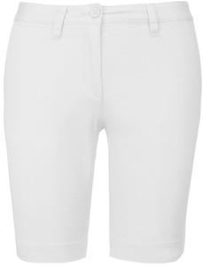 Kariban K751 - Bermuda chino femme