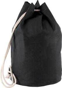 Kimood KI0629 - Sac marin en coton avec cordon Black