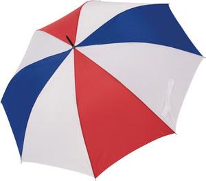Kimood KI2007 - Parapluie de golf Reflex Blue / White / French Red