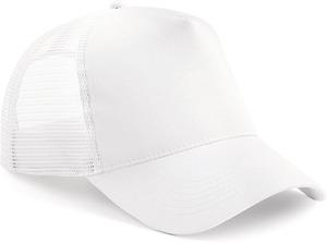 Beechfield B640 - Casquette Filet White / White