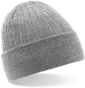 Beechfield B447 - Thinsulate Beanie - Bonnet Thinsulate Heather Grey