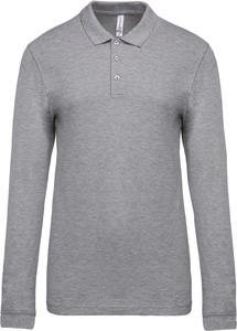 Kariban K256 - Polo piqué manches longues homme Oxford Grey