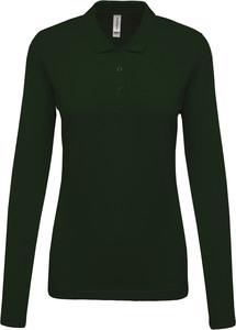 Kariban K257 - Polo piqué manches longues femme Forest Green