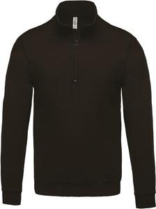 Kariban K478 - Sweat-shirt col zippé Dark Grey