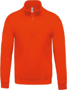Kariban K478 - Sweat-shirt col zippé Orange