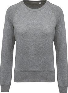 Kariban K481 - Sweat-shirt BIO col rond manches raglan femme Grey Heather