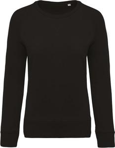 Kariban K481 - Sweat-shirt BIO col rond manches raglan femme Black