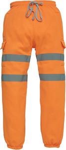 Yoko YHV016T - PANTALON DE JOGGING Hi Vis Orange