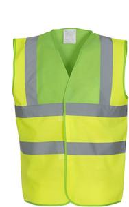 Yoko YHVW100 - Gilet haute visibilité Lime / Hi Vis Yellow