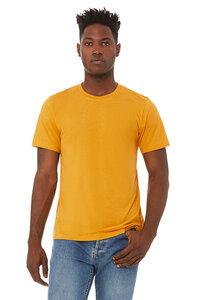 Bella+Canvas BE3413 - T-SHIRT HOMME TRIBLEND COL ROND MUSTARD TRIBLEND
